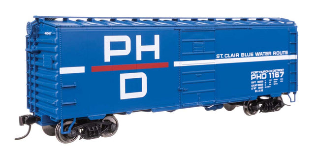 40' PS-1 Boxcar - Ready to Run -- Port Huron & Detroit #1167-1