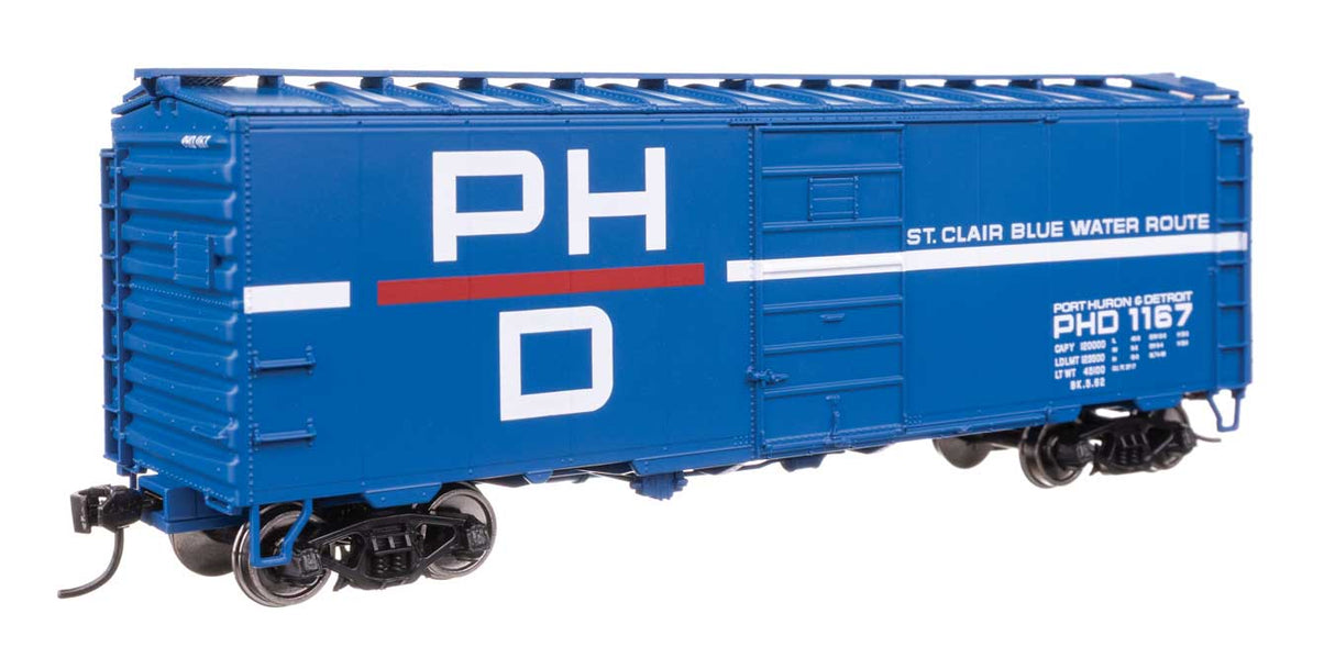 40' PS-1 Boxcar - Ready to Run -- Port Huron & Detroit #1167-2
