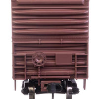 50' ACF Exterior Post Dreadnaught End Plate B Boxcar - Ready to Run -- St. Louis - San Francisco - Frisco #42187