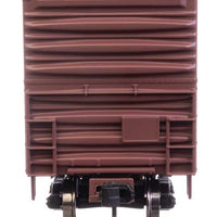 50' ACF Exterior Post Dreadnaught End Plate B Boxcar - Ready to Run -- St. Louis - San Francisco - Frisco #42187