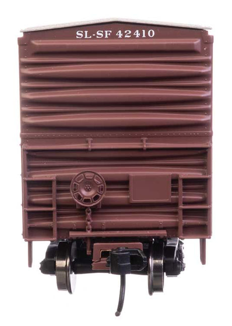 50' ACF Exterior Post Dreadnaught End Plate B Boxcar - Ready to Run -- St. Louis - San Francisco Frisco #42410-3