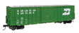 50' ACF Exterior Post Dreadnaught End Plate B Boxcar - Ready to Run -- Burlington Northern #214270-1