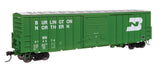 50' ACF Exterior Post Dreadnaught End Plate B Boxcar - Ready to Run -- Burlington Northern #214270-1