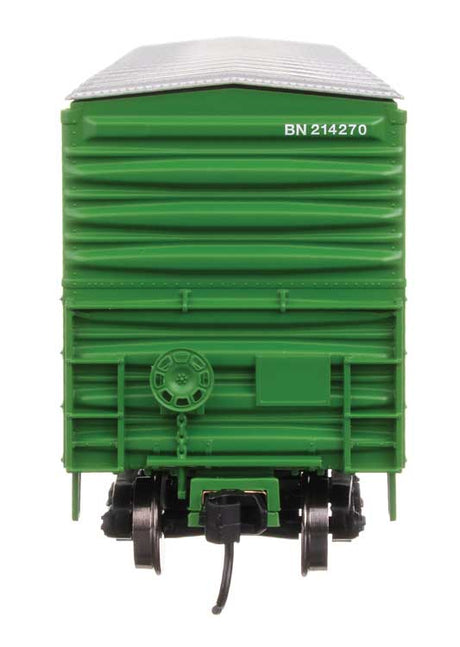 50' ACF Exterior Post Dreadnaught End Plate B Boxcar - Ready to Run -- Burlington Northern #214270-3