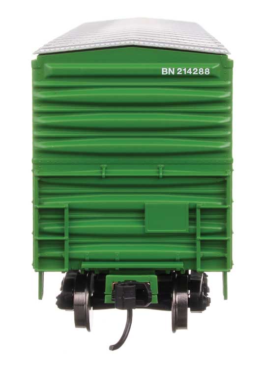 50' ACF Exterior Post Dreadnaught End Plate B Boxcar - Ready to Run -- Burlington Northern #214288-4