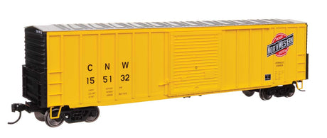 50' ACF Exterior Post Dreadnaught End Plate B Boxcar - Ready to Run -- Chicago & North Western(TM) #155132-2