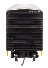 50' ACF Exterior Post Dreadnaught End Plate B Boxcar - Ready to Run -- Chicago & North Western(TM) #155132-4