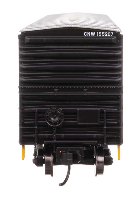 50' ACF Exterior Post Dreadnaught End Plate B Boxcar - Ready to Run -- Chicago & North Western(TM) #155207-3