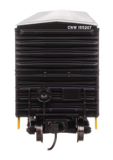 50' ACF Exterior Post Dreadnaught End Plate B Boxcar - Ready to Run -- Chicago & North Western(TM) #155207-3
