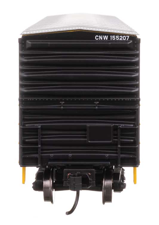 50' ACF Exterior Post Dreadnaught End Plate B Boxcar - Ready to Run -- Chicago & North Western(TM) #155207-4