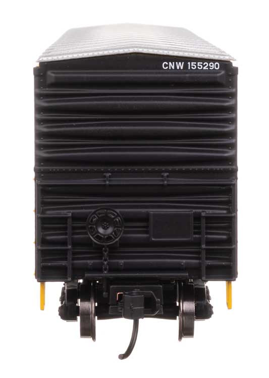 50' ACF Exterior Post Dreadnaught End Plate B Boxcar - Ready to Run -- Chicago & North Western(TM) #155290-3