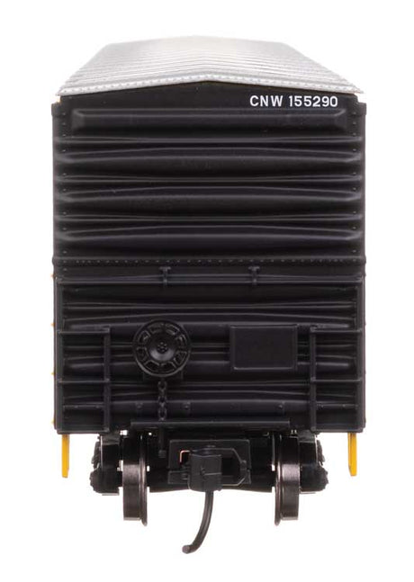 50' ACF Exterior Post Dreadnaught End Plate B Boxcar - Ready to Run -- Chicago & North Western(TM) #155290-3