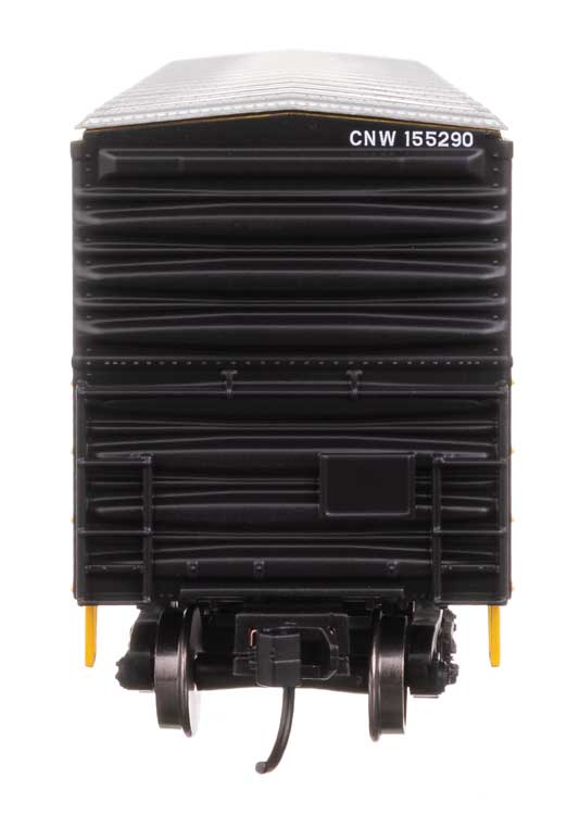 50' ACF Exterior Post Dreadnaught End Plate B Boxcar - Ready to Run -- Chicago & North Western(TM) #155290-4
