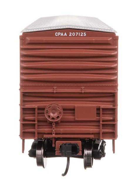 50' ACF Exterior Post Dreadnaught End Plate B Boxcar - Ready to Run -- Canadian Pacific #207125-3