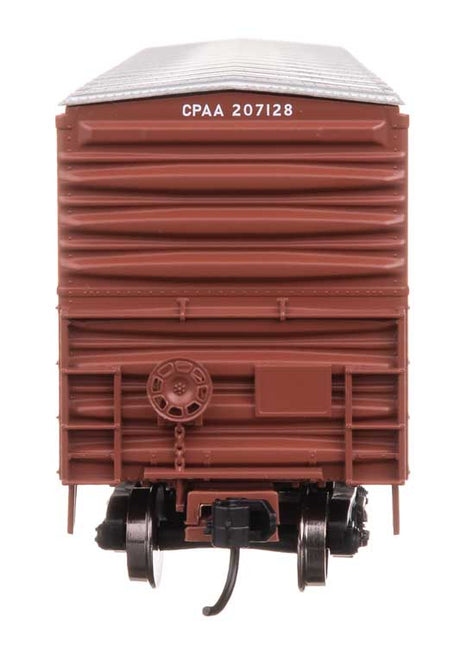 50' ACF Exterior Post Dreadnaught End Plate B Boxcar - Ready to Run -- Canadian Pacific #207128-3