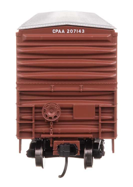 50' ACF Exterior Post Dreadnaught End Plate B Boxcar - Ready to Run -- Canadian Pacific #207143-3