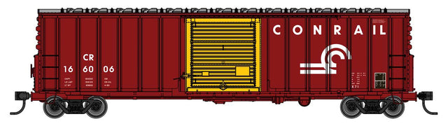 50' ACF Exterior Post Dreadnaught End Plate B Boxcar - Ready to Run -- Conrail #166006