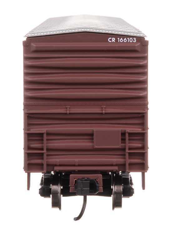 50' ACF Exterior Post Dreadnaught End Plate B Boxcar - Ready to Run -- Conrail #166103-4