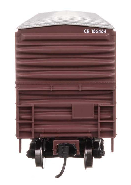50' ACF Exterior Post Dreadnaught End Plate B Boxcar - Ready to Run -- Conrail #166464-4