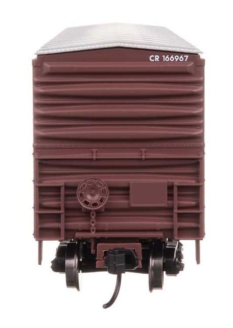 50' ACF Exterior Post Dreadnaught End Plate B Boxcar - Ready to Run -- Conrail #166967-3