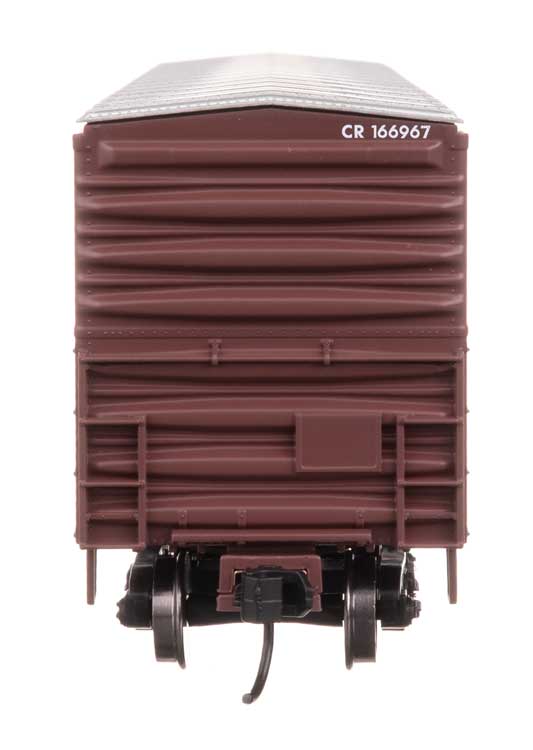 50' ACF Exterior Post Dreadnaught End Plate B Boxcar - Ready to Run -- Conrail #166967-4