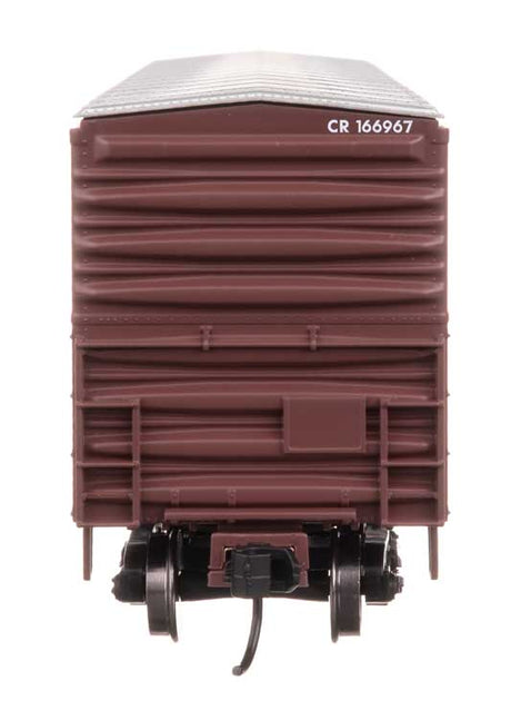 50' ACF Exterior Post Dreadnaught End Plate B Boxcar - Ready to Run -- Conrail #166967-4