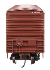 50' ACF Exterior Post Dreadnaught End Plate B Boxcar - Ready to Run -- Grand Trunk Western #517957-3
