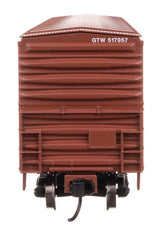 50' ACF Exterior Post Dreadnaught End Plate B Boxcar - Ready to Run -- Grand Trunk Western #517957-4