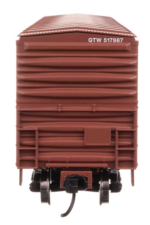 50' ACF Exterior Post Dreadnaught End Plate B Boxcar - Ready to Run -- Grand Trunk Western #517987-4