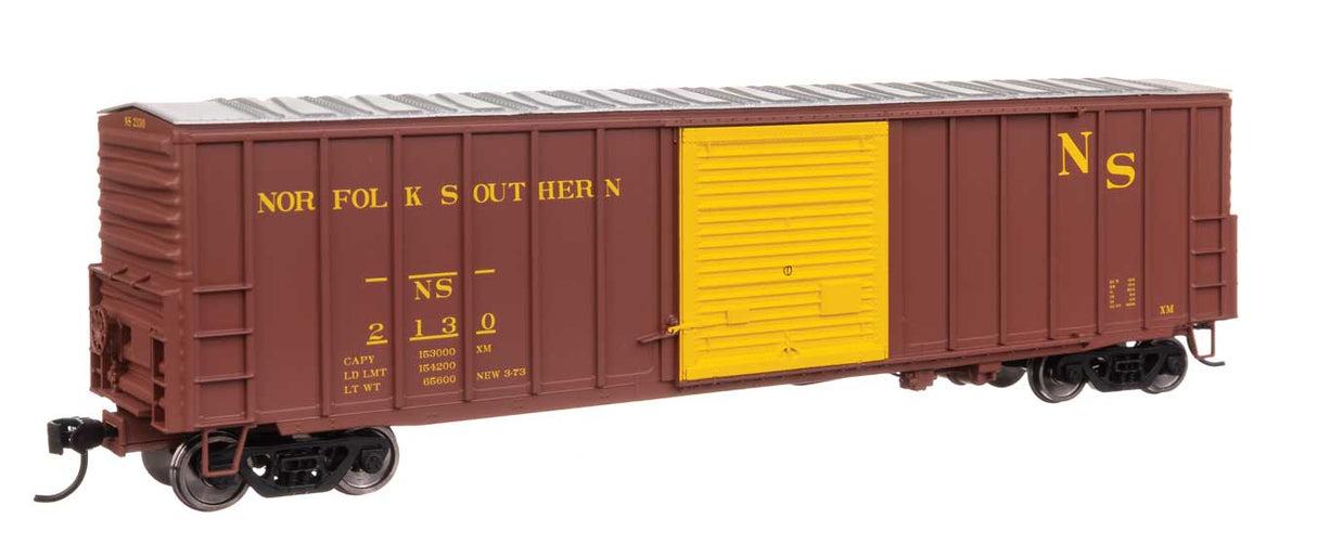 50' ACF Exterior Post Dreadnaught End Plate B Boxcar - Ready to Run -- Norfolk Southern #2130-1