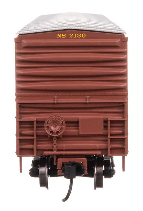 50' ACF Exterior Post Dreadnaught End Plate B Boxcar - Ready to Run -- Norfolk Southern #2130-3