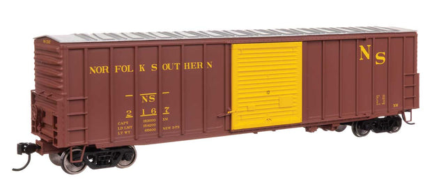 50' ACF Exterior Post Dreadnaught End Plate B Boxcar - Ready to Run -- Norfolk Southern #2167-1