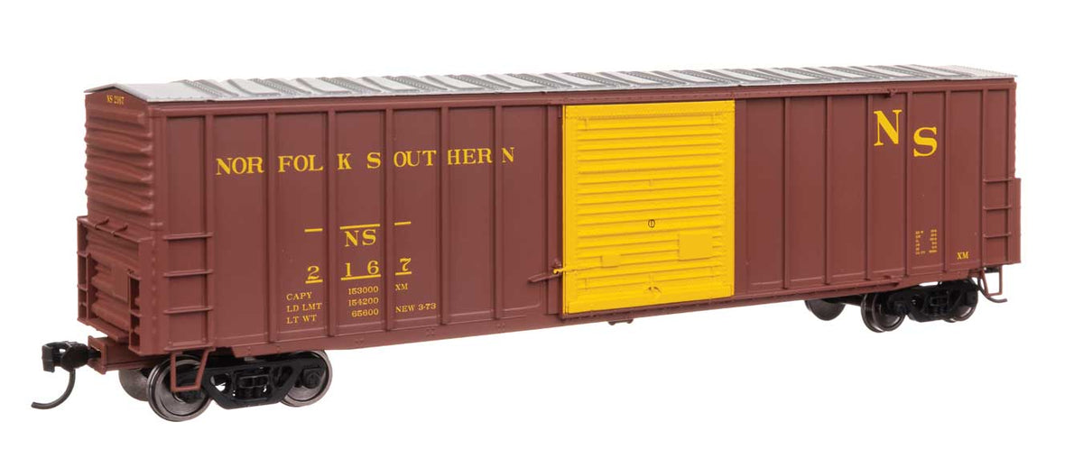 50' ACF Exterior Post Dreadnaught End Plate B Boxcar - Ready to Run -- Norfolk Southern #2167-2