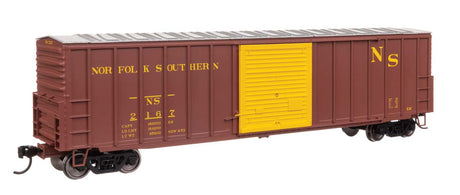 50' ACF Exterior Post Dreadnaught End Plate B Boxcar - Ready to Run -- Norfolk Southern #2167-2