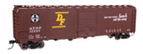 50' AAR Single Door Boxcar - Ready to Run -- Atchison, Topeka & Santa Fe #12220 ("The Route of the SuperChief" Slogan)-2