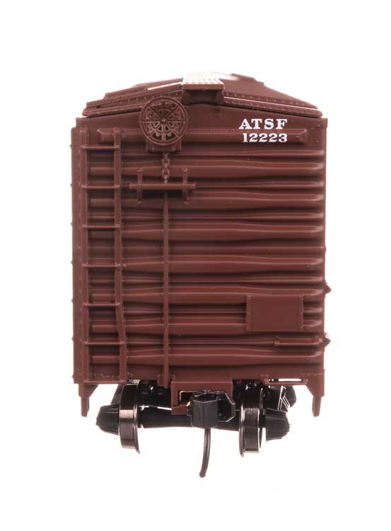 50' AAR Single Door Boxcar - Ready to Run -- Atchison, Topeka & Santa Fe #12223-3