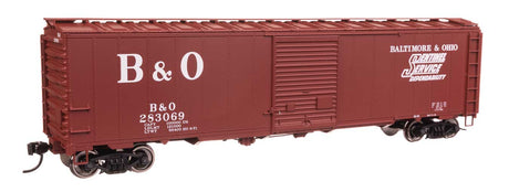 50' AAR Single Door Boxcar - Ready to Run -- Baltimore & Ohio #283069-2