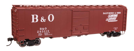 50' AAR Single Door Boxcar - Ready to Run -- Baltimore & Ohio #283113-2