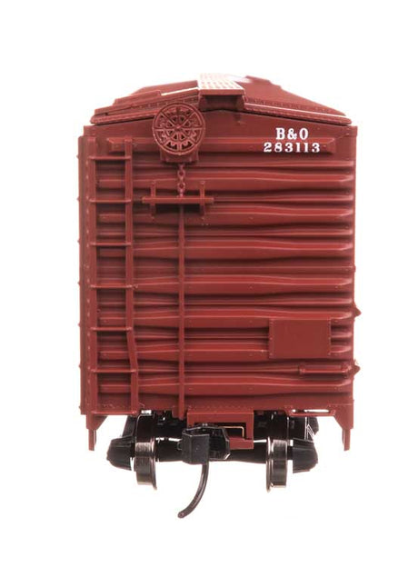 50' AAR Single Door Boxcar - Ready to Run -- Baltimore & Ohio #283113-3