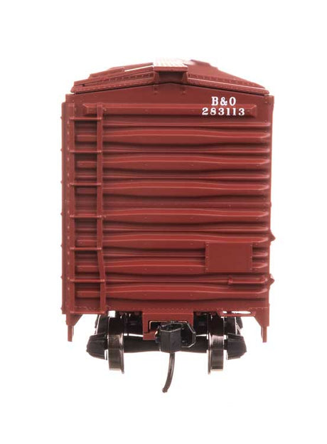 50' AAR Single Door Boxcar - Ready to Run -- Baltimore & Ohio #283113-4