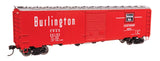 50' AAR Single Door Boxcar - Ready to Run -- Chicago, Burlington & Quincy #20163-2
