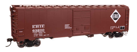 50' AAR Single Door Boxcar - Ready to Run -- Erie #63200-1