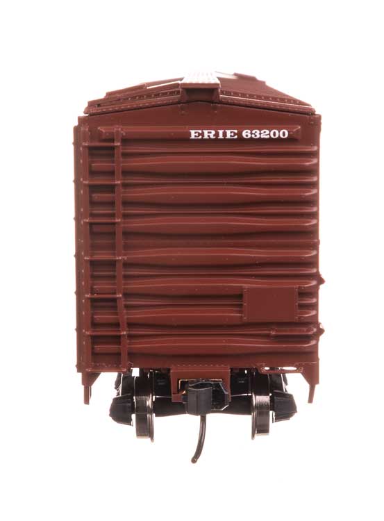 50' AAR Single Door Boxcar - Ready to Run -- Erie #63200-4