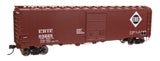 50' AAR Single Door Boxcar - Ready to Run -- Erie #63228-2