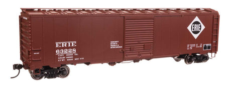 50' AAR Single Door Boxcar - Ready to Run -- Erie #63228-2