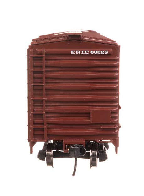 50' AAR Single Door Boxcar - Ready to Run -- Erie #63228-4