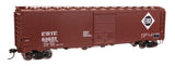 50' AAR Single Door Boxcar - Ready to Run -- Erie #63257-2