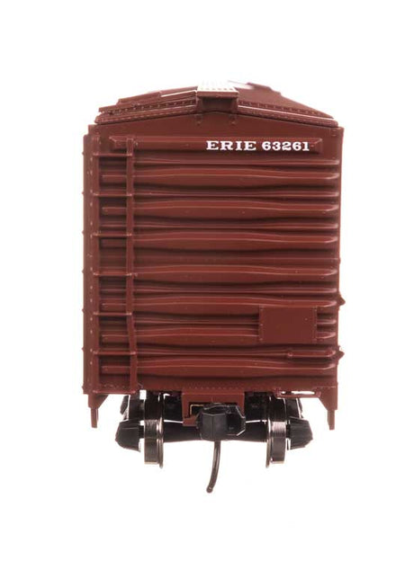 50' AAR Single Door Boxcar - Ready to Run -- Erie #63261-4