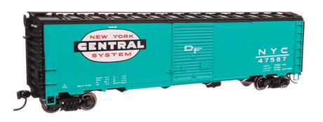 50' AAR Single Door Boxcar - Ready to Run -- New York Central #47587-1