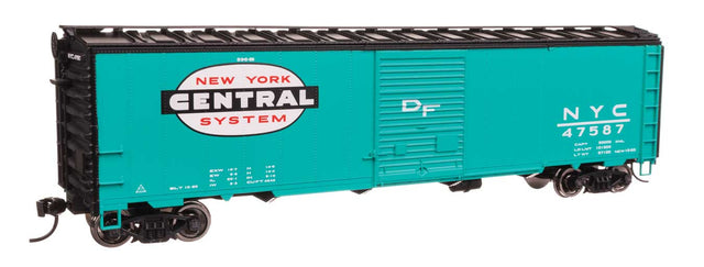50' AAR Single Door Boxcar - Ready to Run -- New York Central #47587-1